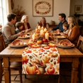 thumbnail image 4 of Halloween Sale Clearance!Fall Decorations for Home, Thanksgiving Decorative Tablecloth And Table Banners Independence Day Patriotic Table Linen Set Dining Table Home Decoration, 4 of 6