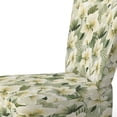 thumbnail image 4 of Designart "Oasis Of Tranquility I" Green Tropical Upholstered Accent Chair - Tropical Arm Chair For Living Room, 4 of 5