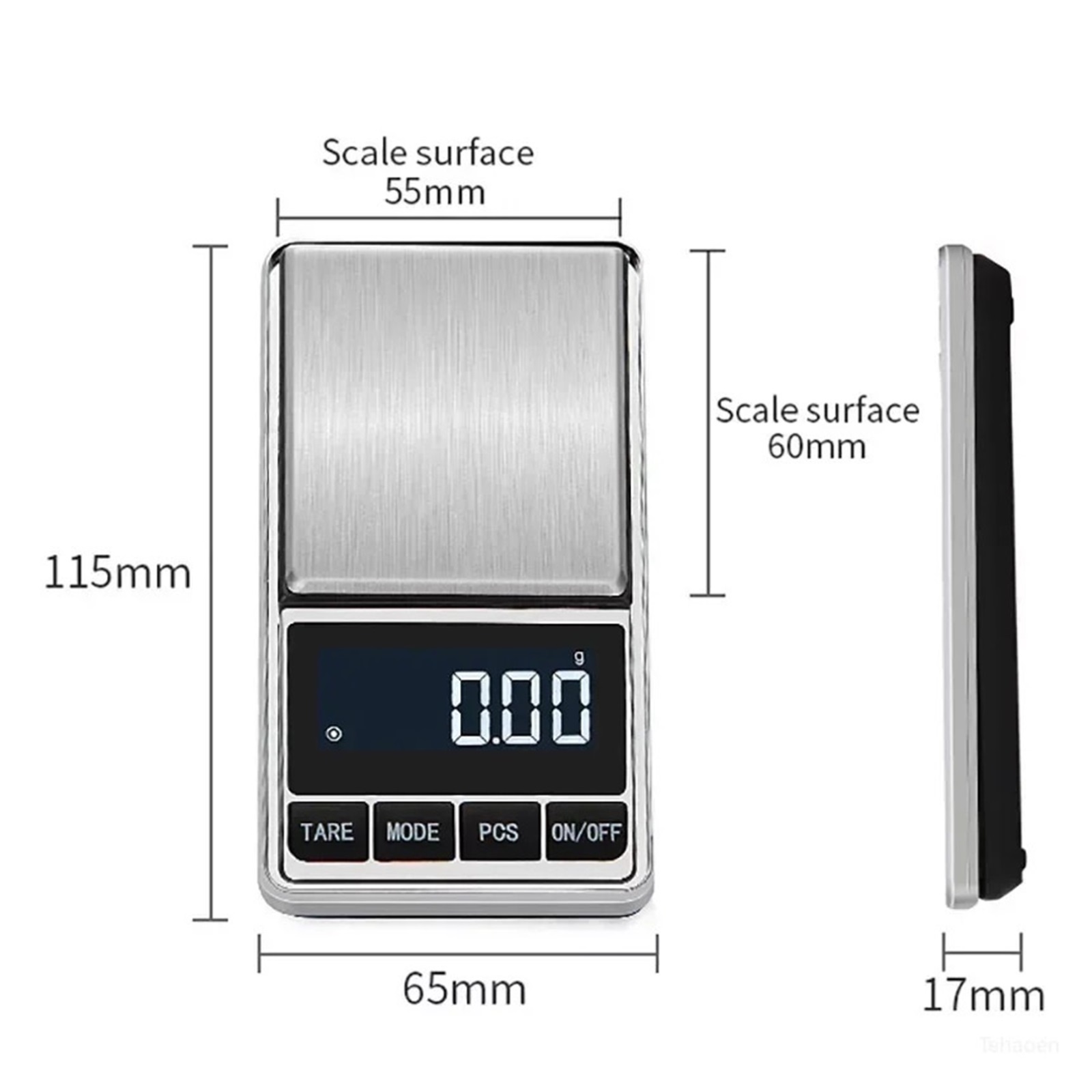 Pocket Scale 0.01g Precision Digital Electronic Gold Jewelry Carat Diamond Balance Mini Kitchen