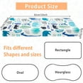 thumbnail image 2 of 2pcs Changing Pad Cover for Baby Breathable and Comfortable Changing Table Sheet with Exquisite Patterns Bassinet Sheets Fine Workmanship Durable Baby Mattress Cover for Boys Girls, 2 of 7