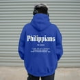 thumbnail image 6 of Christian Hoodies for Men 2025 Bible Verse Graphic Hoodie with Pockets Hooded Sweatshirt Pullover Tops, 6 of 7