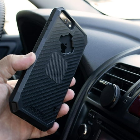 Rokform - Rugged Case for Apple® iPhone® 6 Plus, 6s Plus, 7 Plus and 8 Plus - Black