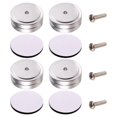 thumbnail image 3 of Case Pack HiFi Turntable Isolation Feet Stand Speaker Feet Spikes Audio Pads Compatible with Amplifier/Speaker/Turntable 40X15mm Silver, 3 of 5