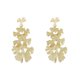 thumbnail image 1 of Pendientes elegantes para mujer, abiertos a la mitad, con forma geométrica, llamativos, chapados en oro, bohemios, colgantes, joyería de moda, regalo para mujeres y niñas, 1 of 4
