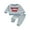Blue, variant on BemeyourBBs Toddler Baby Boy Valentines Day Outfits Letter Embroidery Long Sleeve Striped Sweatshirt and Joggers Pants Set Spring Clothes