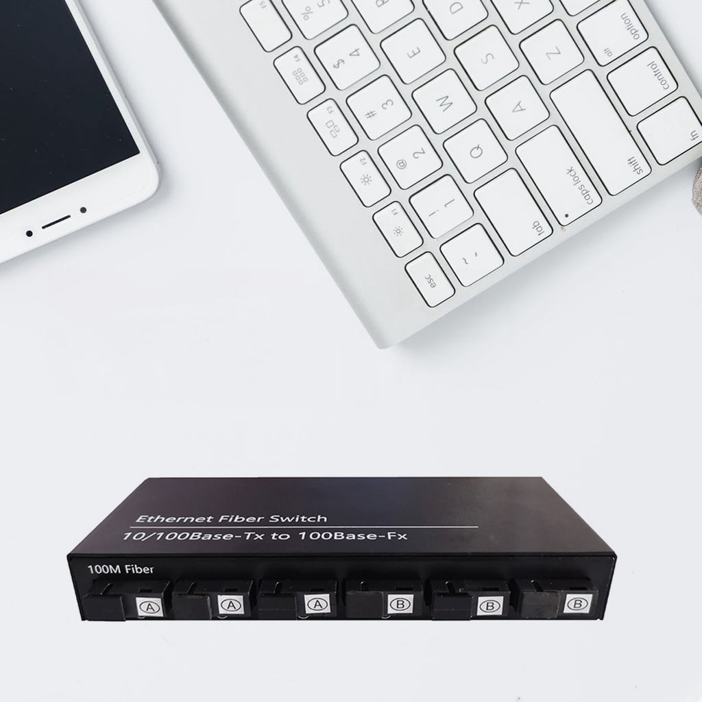 Network Switches 6 Optical 2 Electric 100 for M Single-mode Optical Fiber