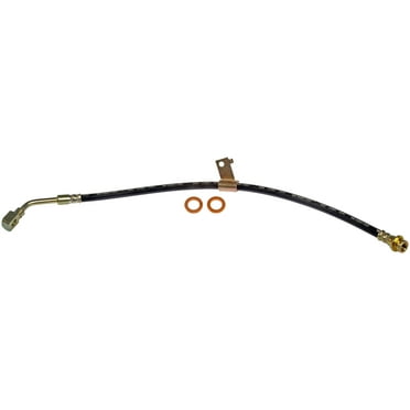 Dorman H38344 Front Driver Side Brake Hydraulic Hose for Specific Pontiac Models