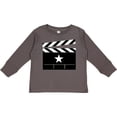thumbnail image 3 of Inktastic Director Movie Clapboard Boys or Girls Long Sleeve Toddler T-Shirt, 3 of 5
