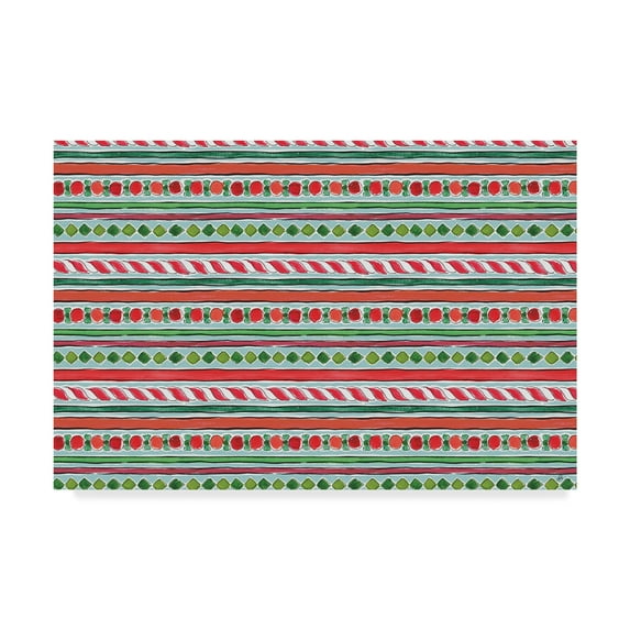 Trademark Fine Art 'Holiday Wings IX Blue' Canvas Art by Daphne Brissonnet