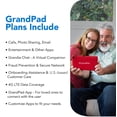 thumbnail image 3 of GrandPad Easy to Use Tablet & Phone for Seniors [Locked - Not Compatible with Other Wireless Carriers - Requires a GrandPad Plan], 3 of 7