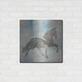 thumbnail image 3 of Luxe Metal Art 'Cheval II Brown' by Studio Mousseau, Metal Wall Art, 24"x24", 3 of 7