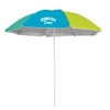6' beach umbrella, UV protection, with color matching carry case