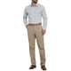 thumbnail image 2 of CAMISAS DE NEGOCIO DE MANGA LARGA PARA HOMBRES CON PATRÓN A CUADROS XL NEGRO GRIS, 2 of 5