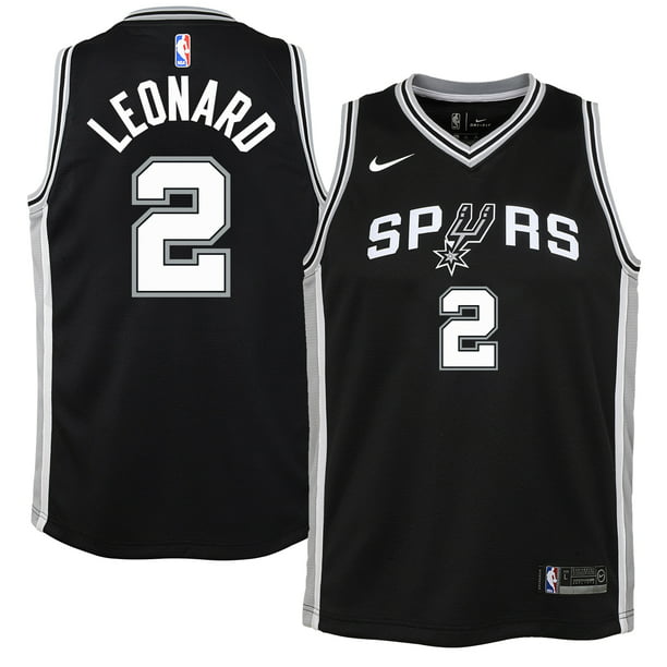 الم فقرات الظهر Youth Nike Kawhi Leonard Black San Antonio Spurs Swingman Jersey - Icon  Edition الم فقرات الظهر