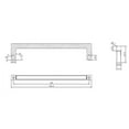thumbnail image 2 of Richelieu BP873160CHBRZ 6-5/16" Center To Center Handle Cabinet Pull - Bronze, 2 of 4
