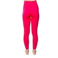 thumbnail image 3 of GS4LESS Women's One Size High Waist Comfort Leggings for Yoga, Sports and Workout, Pink, 3 of 5