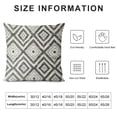 thumbnail image 5 of ONETECH Decorative Pillow Covers Couch Throw for Couch, Sofa, Bed,  Farmhouse Covers, Grey, 5 of 5
