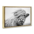 thumbnail image 2 of Stupell Industries Farmhouse Easy Breezy Highland Gold Floating Frame Canvas Art, 31 x 21, by Tina LeCour, 2 of 8