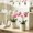 Pink, variant on Simulated Phalaenopsis Potted Bonsai Green Plant, Realistic Faux Orchid Tree, Elegant Desktop Decor for House Living Room Entrance Indoor Landscape Arrangement