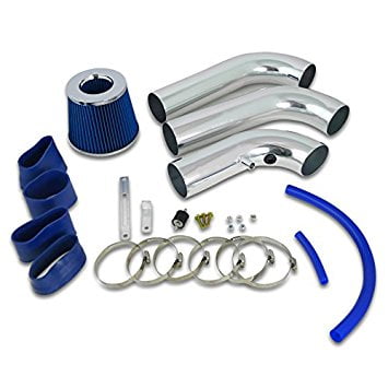 Spec-D Tuning AFC-RAM02V6BL-AY Dodge Ram 1500 3.7L V6 Cold Air Intake Blue Filter