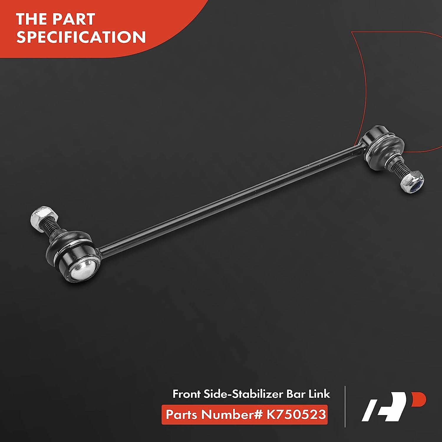 A-Premium 2Pcs Front Sway Bar Link Stabilizer Link Kit Compatible with Hyundai Elantra 11-16, Accent 12-22, Tucson 14-21 & Kia Soul 14-19, Forte 14-18, Sportage 14-21, Forte5 14-18, Rio 12-21