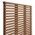 thumbnail image 4 of Modway Render Wall Mount Modern Wood Queen Headboard in Walnut, 4 of 7