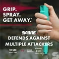 thumbnail image 3 of SABRE Pepper Spray with Quick Release Keychain, Mint, 1 Ct, New, Pocket Pepper Sprays, 3 of 6