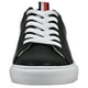 thumbnail image 2 of Zapatilla Tommy Hilfiger Lamiss de piel sintética negra para mujer, 2 of 7