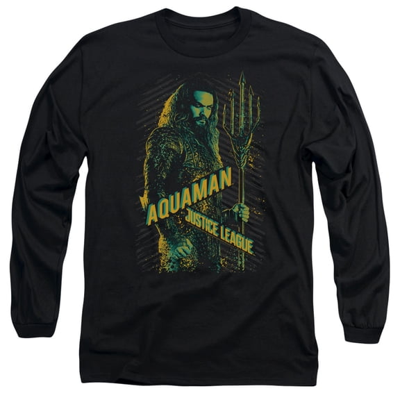 Justice League Movie - Aquaman - Long Sleeve Shirt - XX-Large