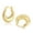 Gold, variant on Alexcraft Chunky Gold Hoop Earrings for Women 14k Gold Plated and Silver Cute Fashion Hypoallergenic Earrings Minimalist Jewelry Gift