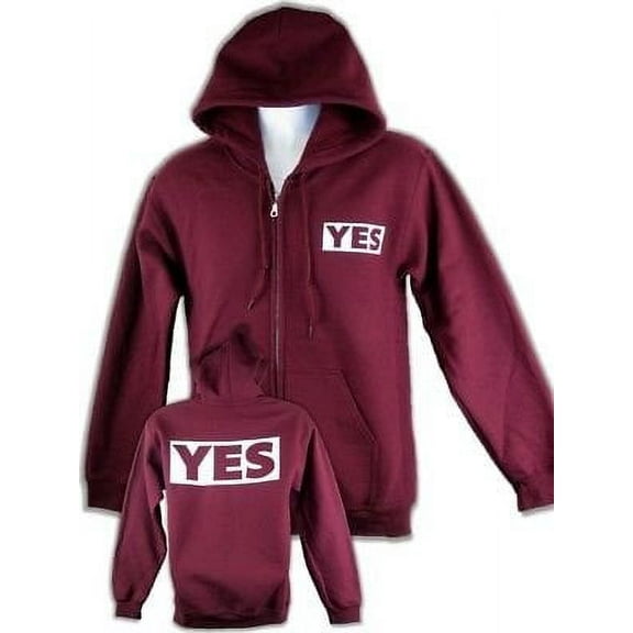 Daniel Bryan Yes Mens Red Zipper Hoody Sweatshirt 3XL
