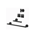 thumbnail image 1 of Juego De Accesorios De Baño Juegos De Toalleros, 5pzs Negro, 1 of 5