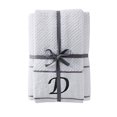 thumbnail image 1 of SKL Home by Saturday Knight Ltd. Monogram D Bath and Hand Towel Set, White,4-Pack, 1 of 5