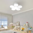 thumbnail image 4 of Lámpara de ciruelo de cinco hojas LED E27, 220 V, regulable en pared, plegable, con atenuación de tres colores, 4 of 4
