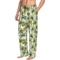 thumbnail image 6 of Saiise Green Hawaii Palms Print Mens Pajama Pants for Men,Mens Lounge Pants,Funny Gifts for Men,Men's Pajama Bottoms-XX-Large, 6 of 6