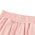 thumbnail image 3 of Loopsun Boys Girls Summer Shorts, Solid Children's Sports Shorts Summer Quick Drying Short Pants Pink 5-6 Years, 3 of 4