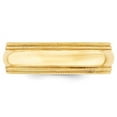 thumbnail image 2 of Primal Gold 14 Karat Yellow Gold 7mm Double Milgrain Comfort Fit Band Size 14, 2 of 5