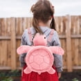 thumbnail image 5 of Mochila de tortuga para niñas. Mochila de tortuga monísima para viajes en familia, uso diario, festivales, actividades al aire libre, cumpleaños, colegio, niñas y niños, 5 of 5