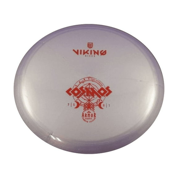 Viking Discs Cosmos Disc Golf Driver - Beginner Friendly Understable Fairway Driver Disc Golf  - Premium Armor Plastic (Purple)