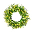 thumbnail image 4 of GUOOL Flower Wreath Decorative Elegant Simple Hanging for Wedding Home Celebration 45CM, 4 of 9