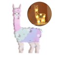 thumbnail image 3 of Luz de noche Llama Salvador decoración de pared flamenco rosa para niños Baby Shower guardería, 3 of 8