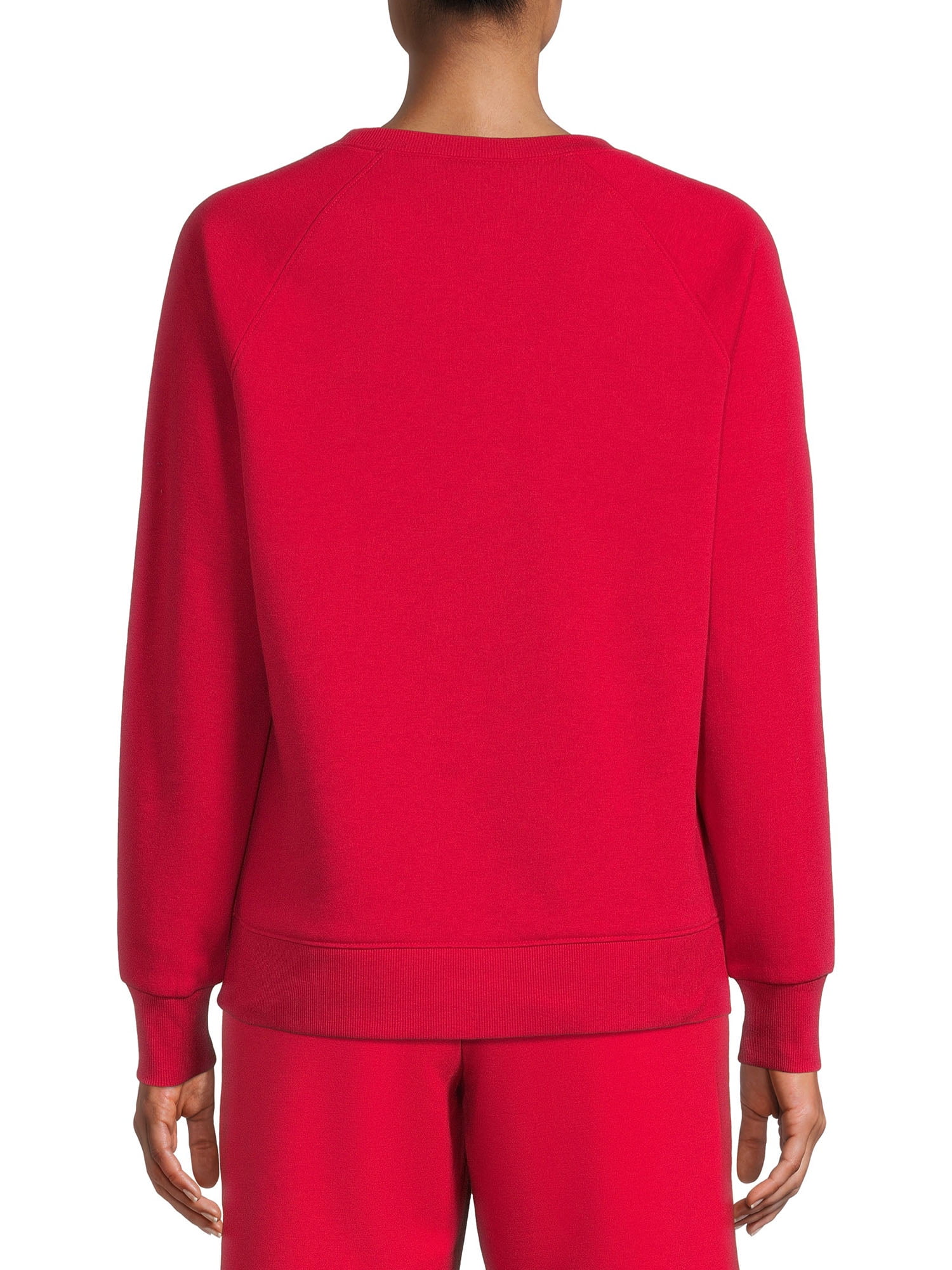Athletic Works Women's Fleece Crewneck Sweatshirt, Sizes XS-XXXL 