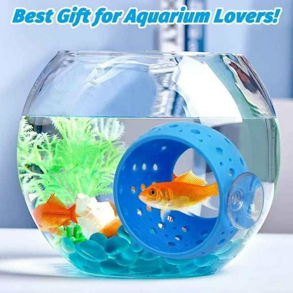 Aquarium Decorations Fish Tank Tunnel with Suction Cups for Underwater Scenery and Play Hideout