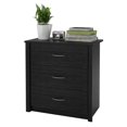 thumbnail image 3 of 3-Drawer Dresser in Black Ebony Ash Finish, 3 of 5