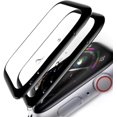 thumbnail image 1 of [2 Pack] Screen Protector for Apple Watch 38mm Series 1/2/3, Series 3 Screen Protector, Anti-Scratch Resistant Full Coverage Bubble-Free Screen Film for Apple iWatch 38mm - -, 1 of 7