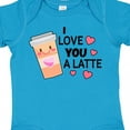 thumbnail image 4 of Inktastic I Love You a Latte with Coffee Cup Boys or Girls Baby Bodysuit, 4 of 5