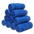 thumbnail image 5 of 5" Embossed Paint Roller Sleeve Wall Texture Stencil Brush Pattern Decor 095Y, 5 of 17