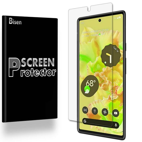 Fit For Google Pixel 6 [4-Pack BISEN] Ultra Clear Screen Protector, Anti-Scratch, Anti-Shock