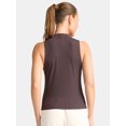 thumbnail image 5 of Avia Women's Ribbed Mock Neck Tank Top, Sizes XS-XXXL, 5 of 5