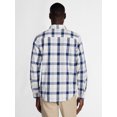 thumbnail image 3 of George Men's Poplin Shirt with Long Sleeves, Sizes S-3XL, LT-4XLT, 2XB-6XB, 3 of 5